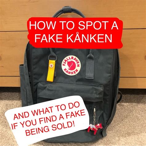 kanken bag replica|how to spot a counterfeit kanken.